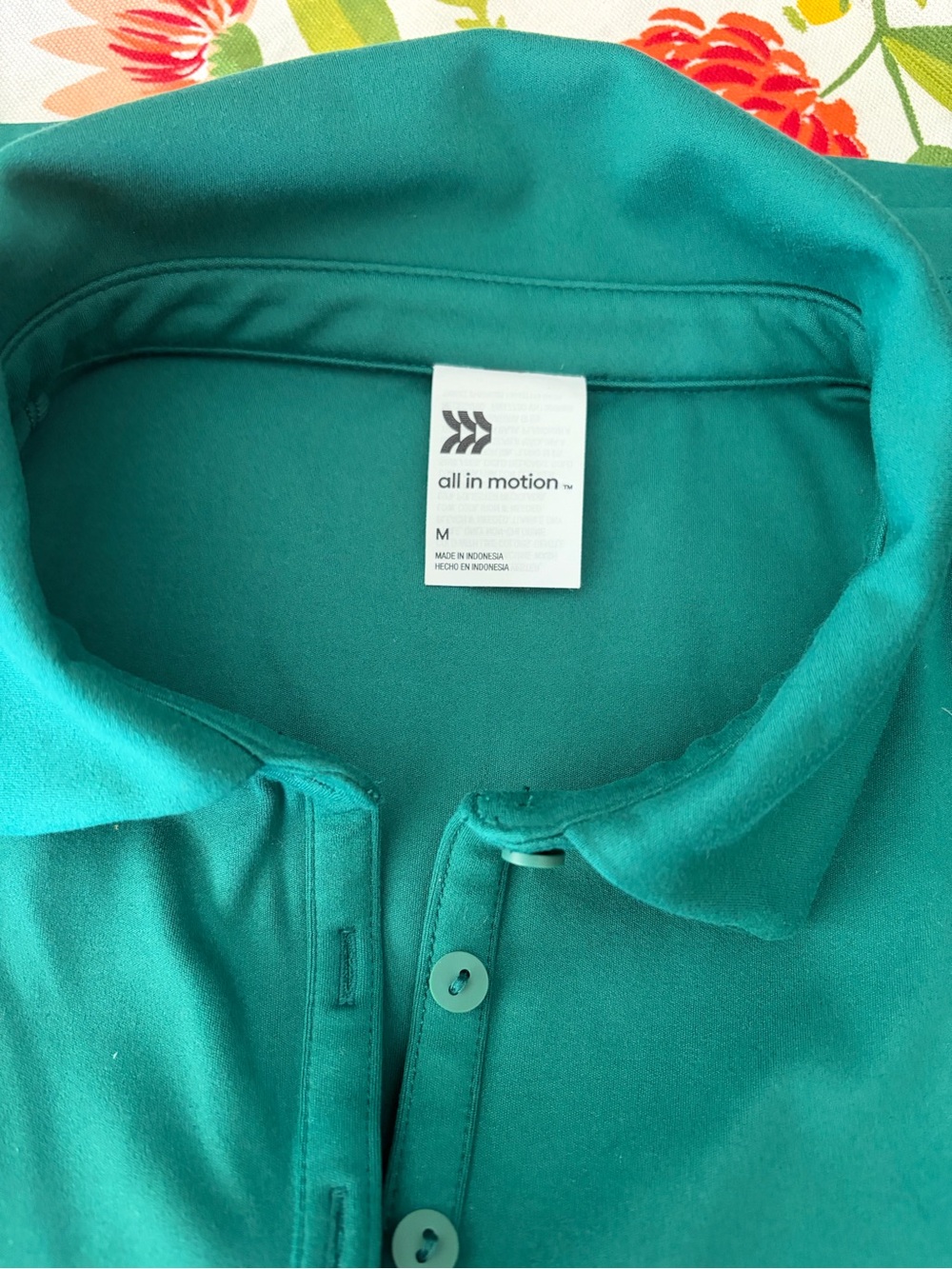 Sleeveless Polo with Pleated Hem skort pretty emerald green - Picture 3 of 4